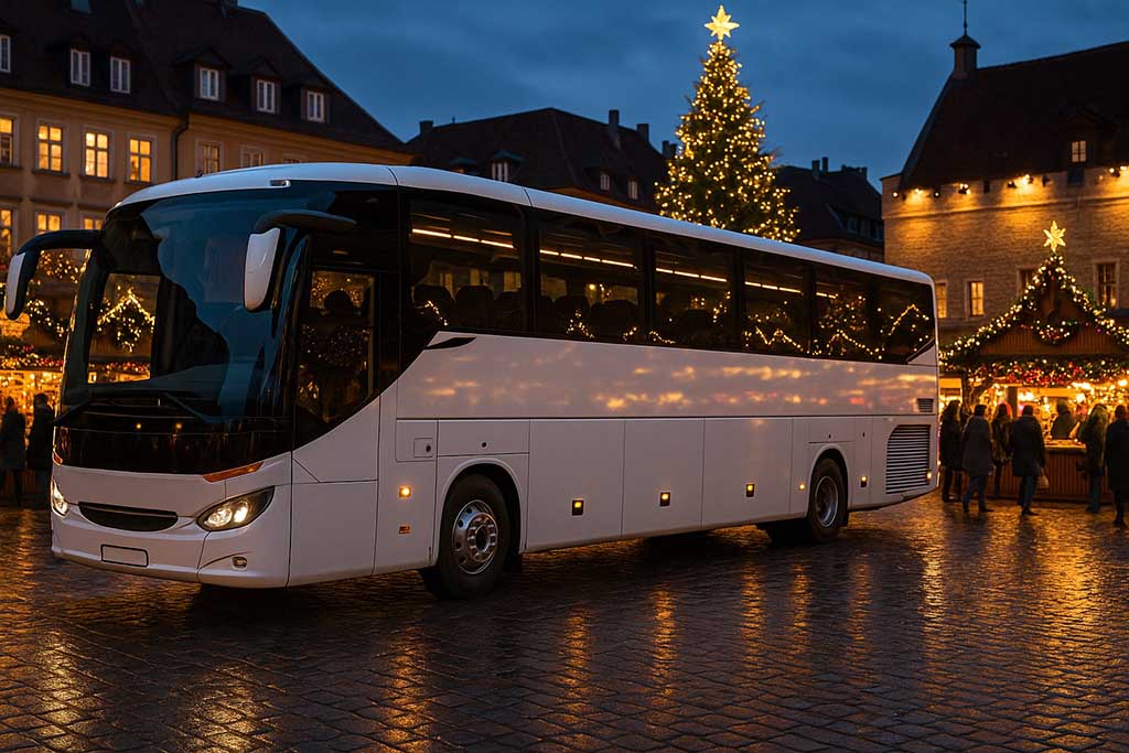 Sveriges bästa julmarknader 2025 att hyra buss till