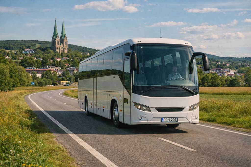 Buss i Skövde